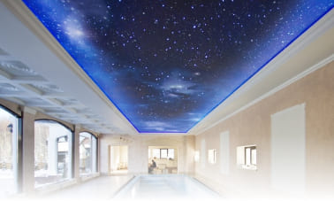 натяжные потолки звездное небо