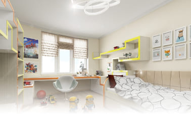 натяжные потолки в детскую