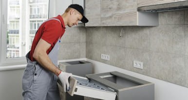 Установка мебели