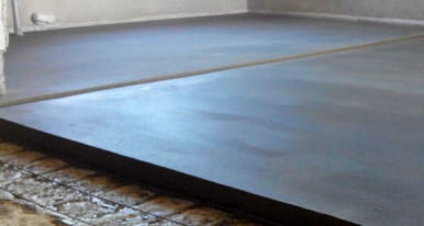 Полусухая стяжка пола