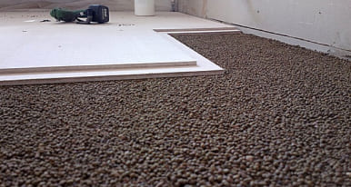 Сухая стяжка пола