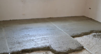 Растворная стяжка