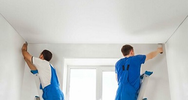 Монтаж натяжного потолка