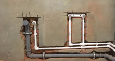 установка сантехники