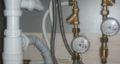 Установка счетчиков воды