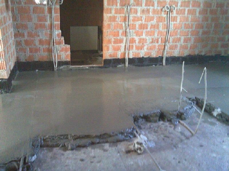 мокрая стяжка пола в Уфе цена