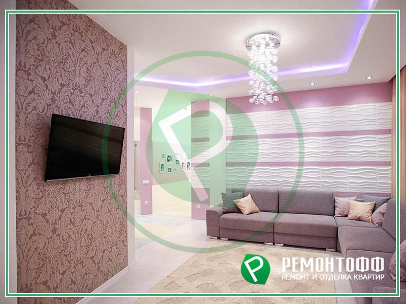 Ремонт квартиры под ключ 98м2